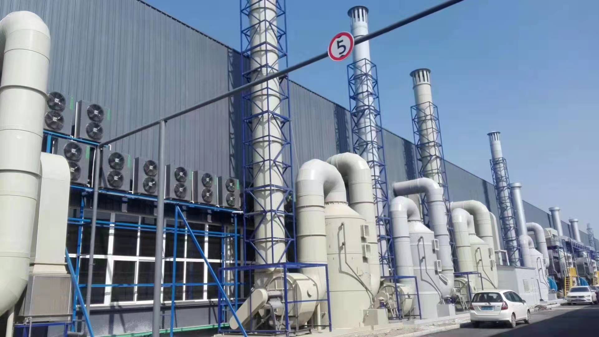 鎮江乳膠制品廠好評！耀先環境噴淋塔發揮大作用！